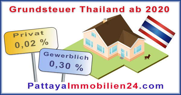 Grundsteuer Thailand Gesetz 2020