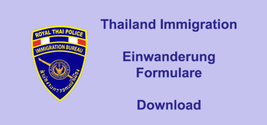 thailand immigration formulare
